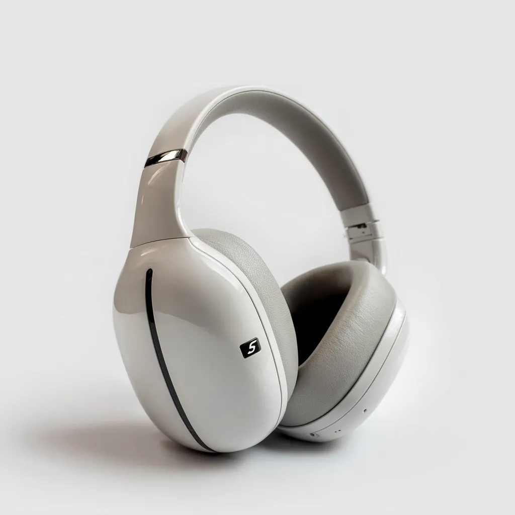 Wireless Headphones Silver